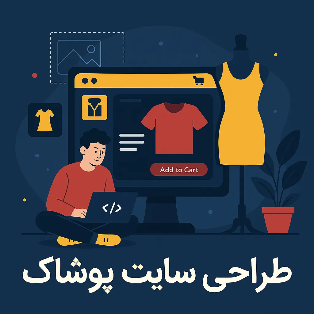 طراحی سایت پوشاک