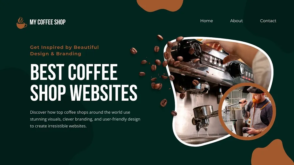 نمونه کار طراحی سایت قهوه در قزوین