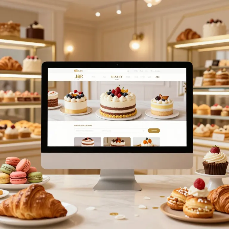 طراحی سایت شیرینی فروشی